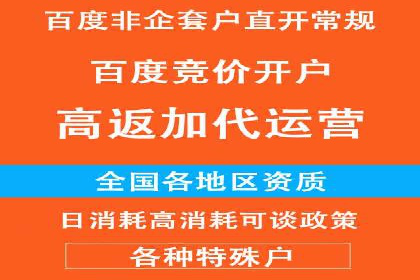 竞价端口开户成功案例分享